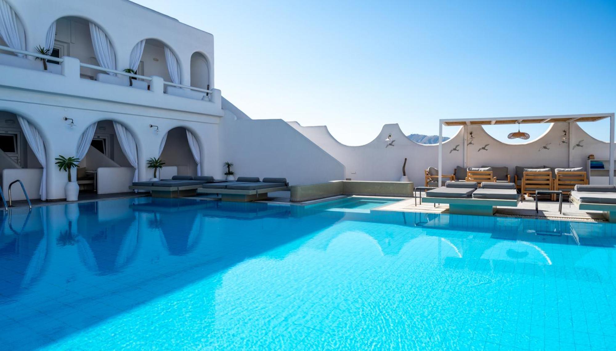 Daedalus Hotel Fira  Ngoại thất bức ảnh